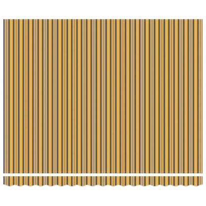 Einziehbare Markise Bunt gestreift 400x300 cm Stoff