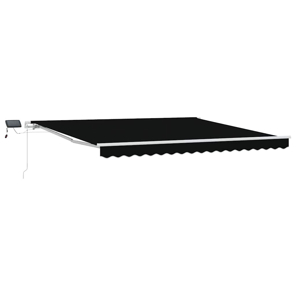 Einziehbare Markise with 400 × 300 cm Schwarz