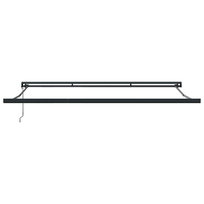 Einziehbare Markise Beige 400 × 300 cm Stoff, Metall