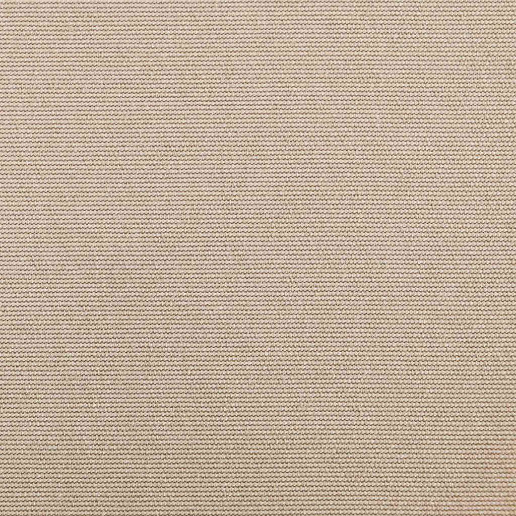 Einziehbare Markise Beige 400 × 300 cm Stoff, Metall