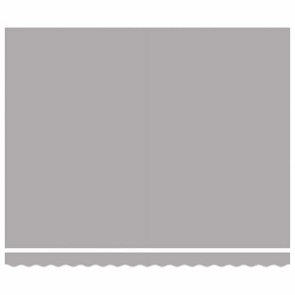 Einziehbare Markise Hellgrau 400 × 300 cm Polyester und Metall