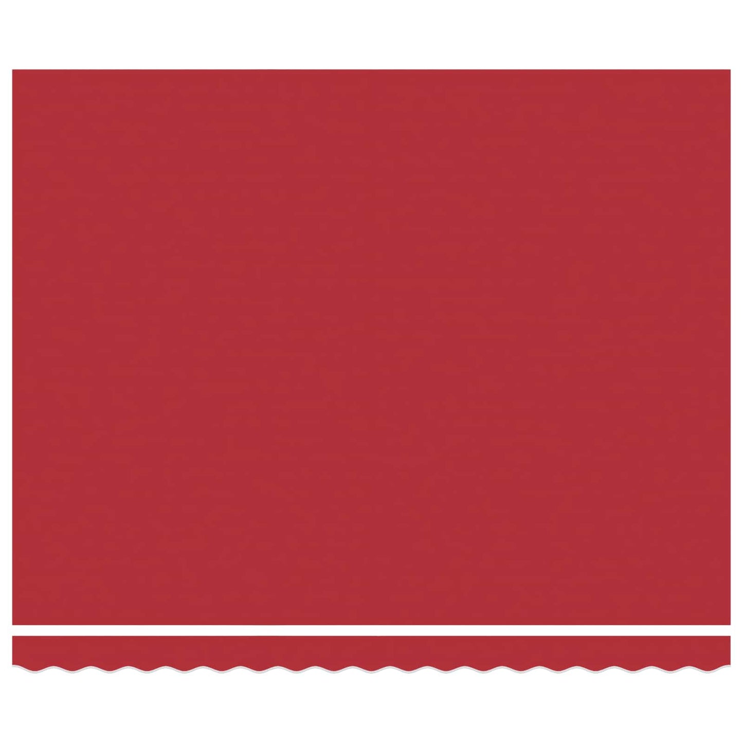 Einziehbare Markise Rot 400 × 300 cm Stoff, Metall