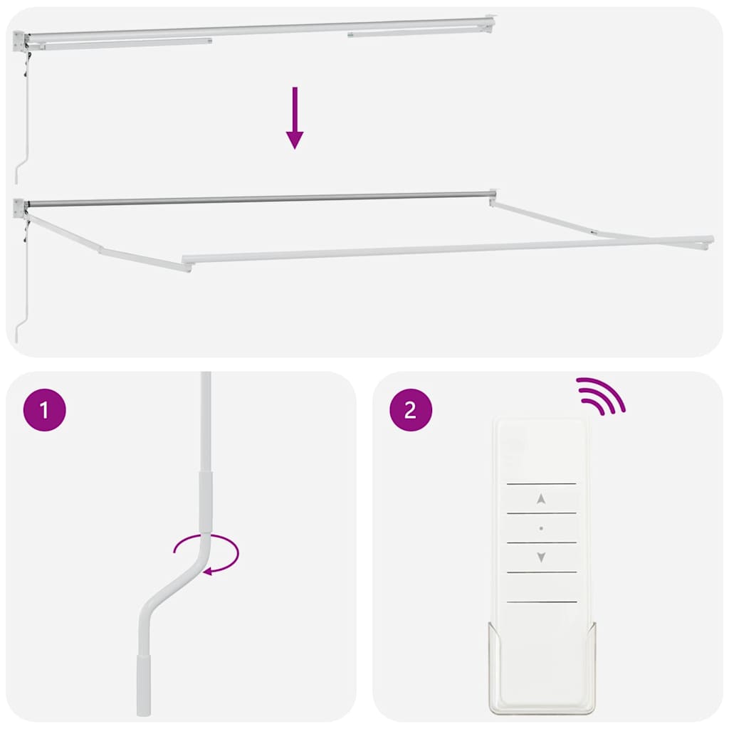 Einziehbare Markise mit Gelb und Orange 400 x 350 cm Stoff