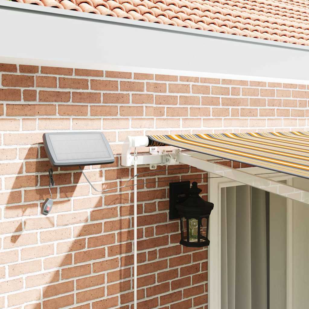Einziehbare Markise with 400 × 350 cm Mehrfarbig