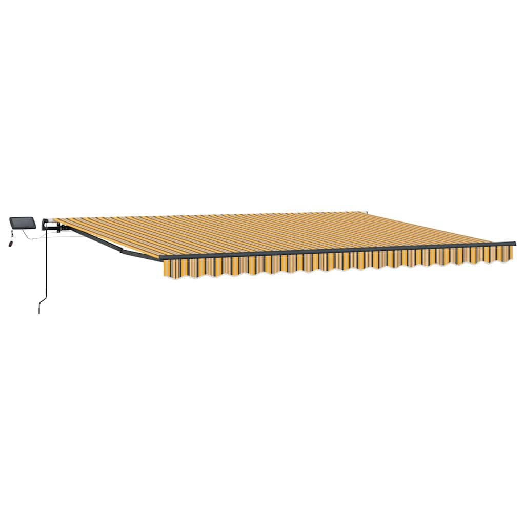 Einziehbare Markise Mehrfarbig 400 × 350 cm Stoff