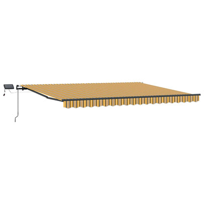 Einziehbare Markise Mehrfarbig 400 × 350 cm Stoff