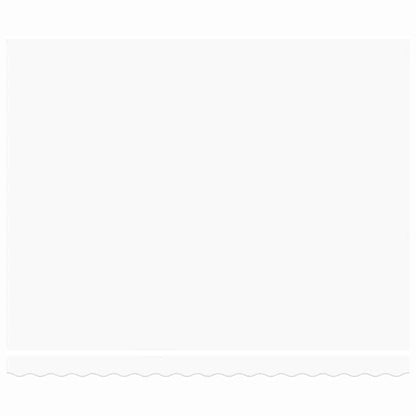 Einziehbare Markise Weiß 400 × 350 cm Stoff