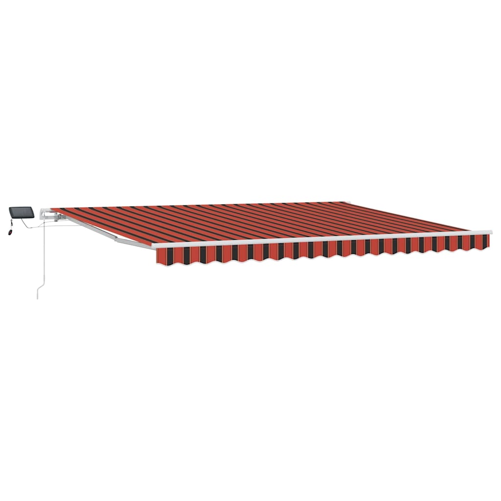Einziehbare Markise with 450 × 300 cm Orange und Braun