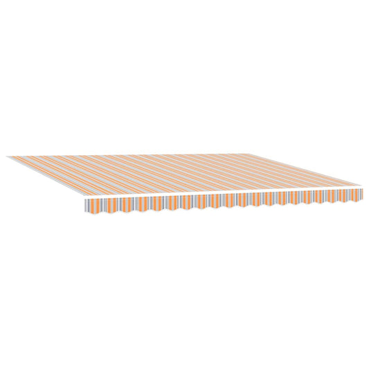 Einziehbare Markise Mehrfarbig 450 × 300 cm Stoff