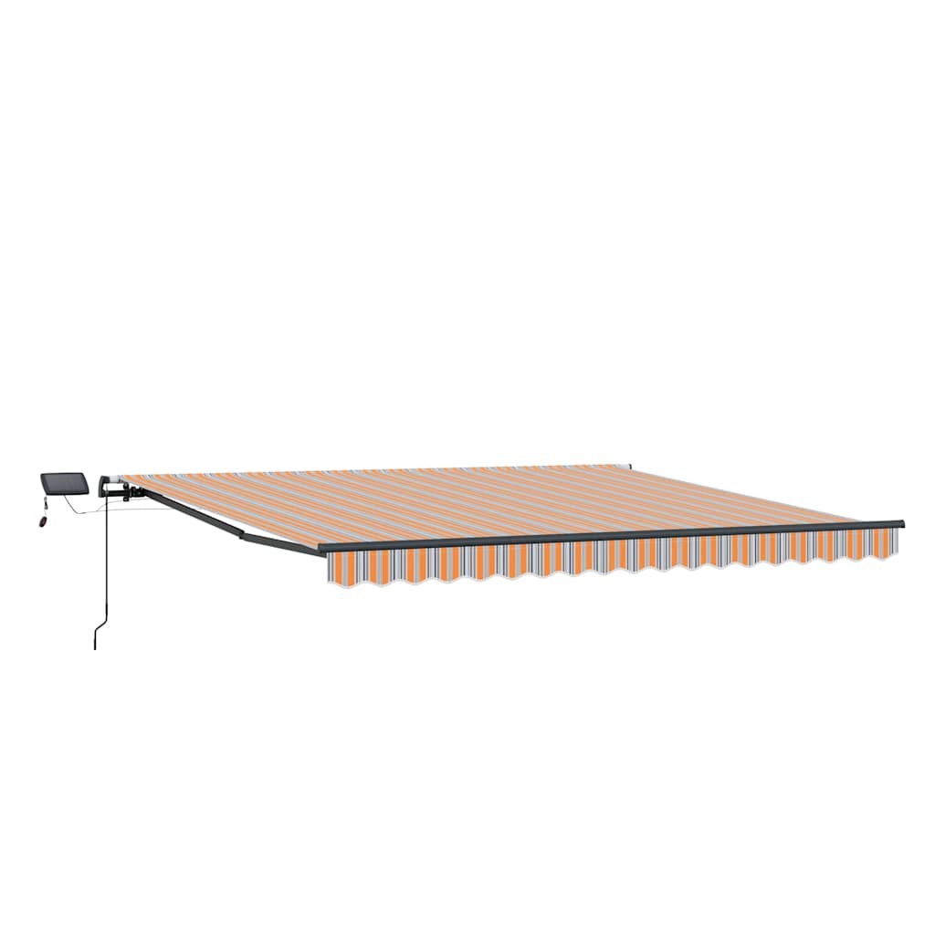 Einziehbare Markise Mehrfarbig 450 × 300 cm Stoff