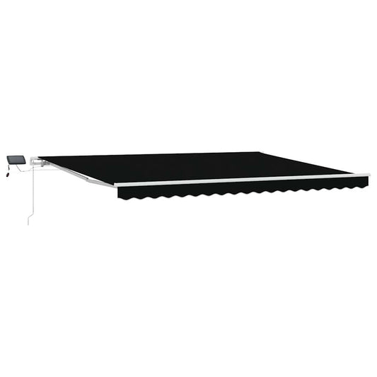 Einziehbare Markise with 450 × 300 cm Schwarz