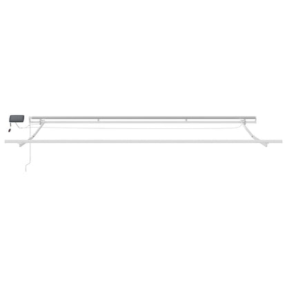 Einziehbare Markise with 450 × 300 cm Schwarz