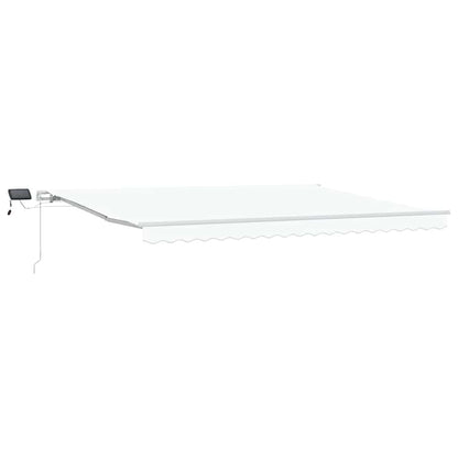 Einziehbare Markise with 450 × 300 cm Weiß