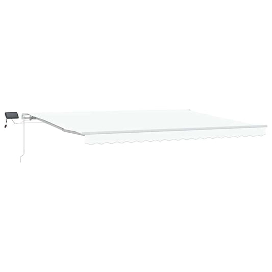 Einziehbare Markise with 450 × 300 cm Weiß