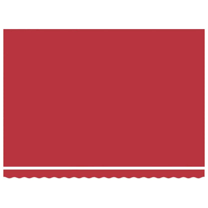 Markise Rot 4,5 × 3 m Polyester und Metall