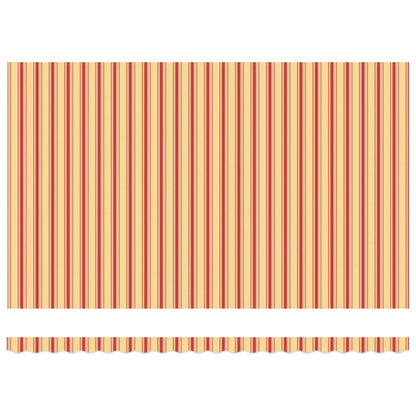 Einziehbare Markise Gelb und Orange 500x300 cm Stoff