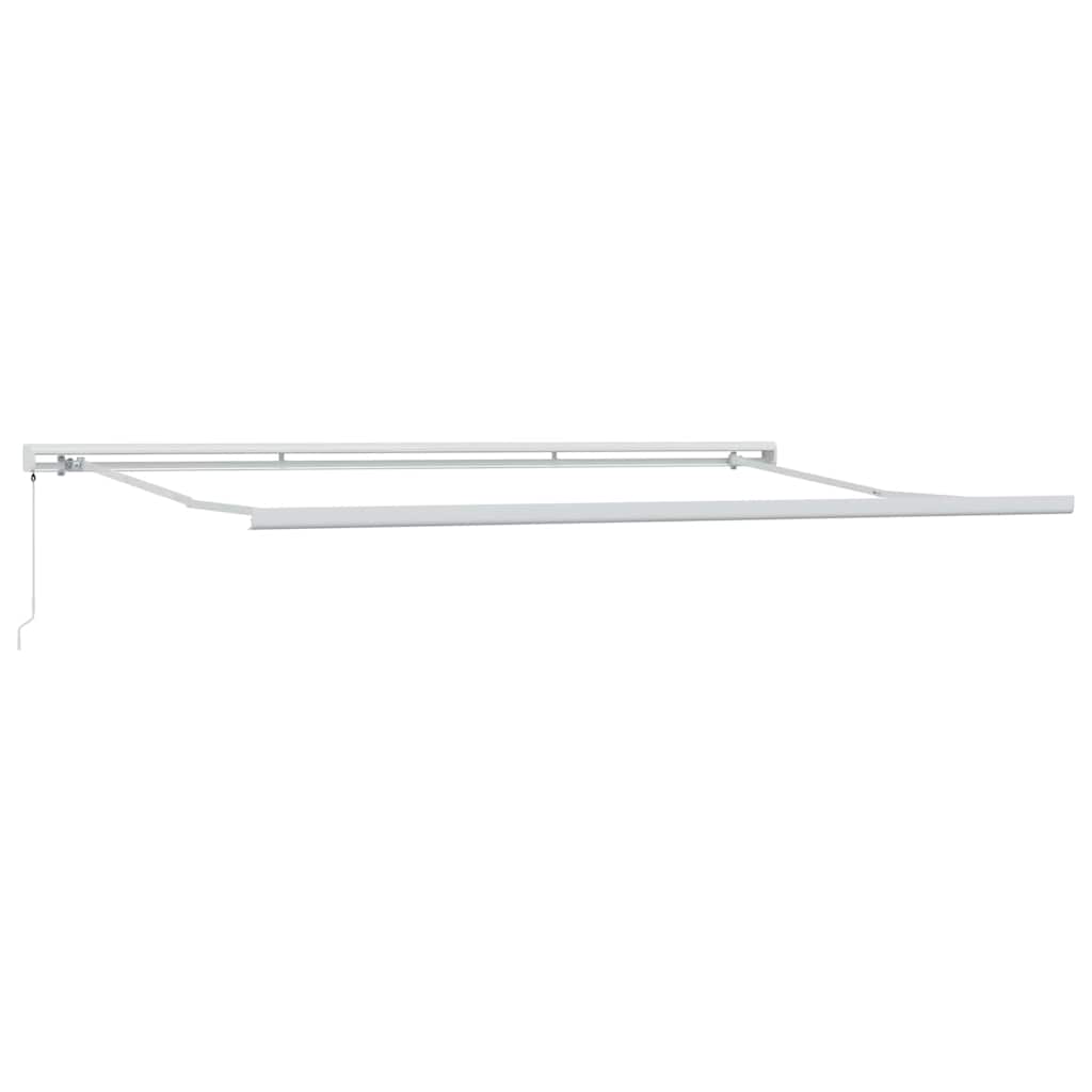 Einziehbare Markise Mehrfarbig 500 × 300 cm Stoff, Metall