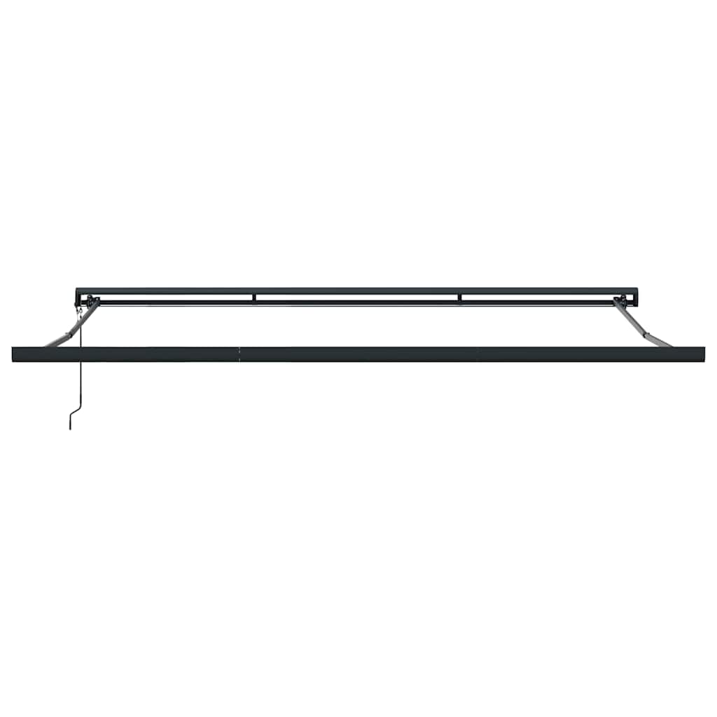 Einziehbare Markise Mehrfarbig 500 × 300 cm Stoff, Metall