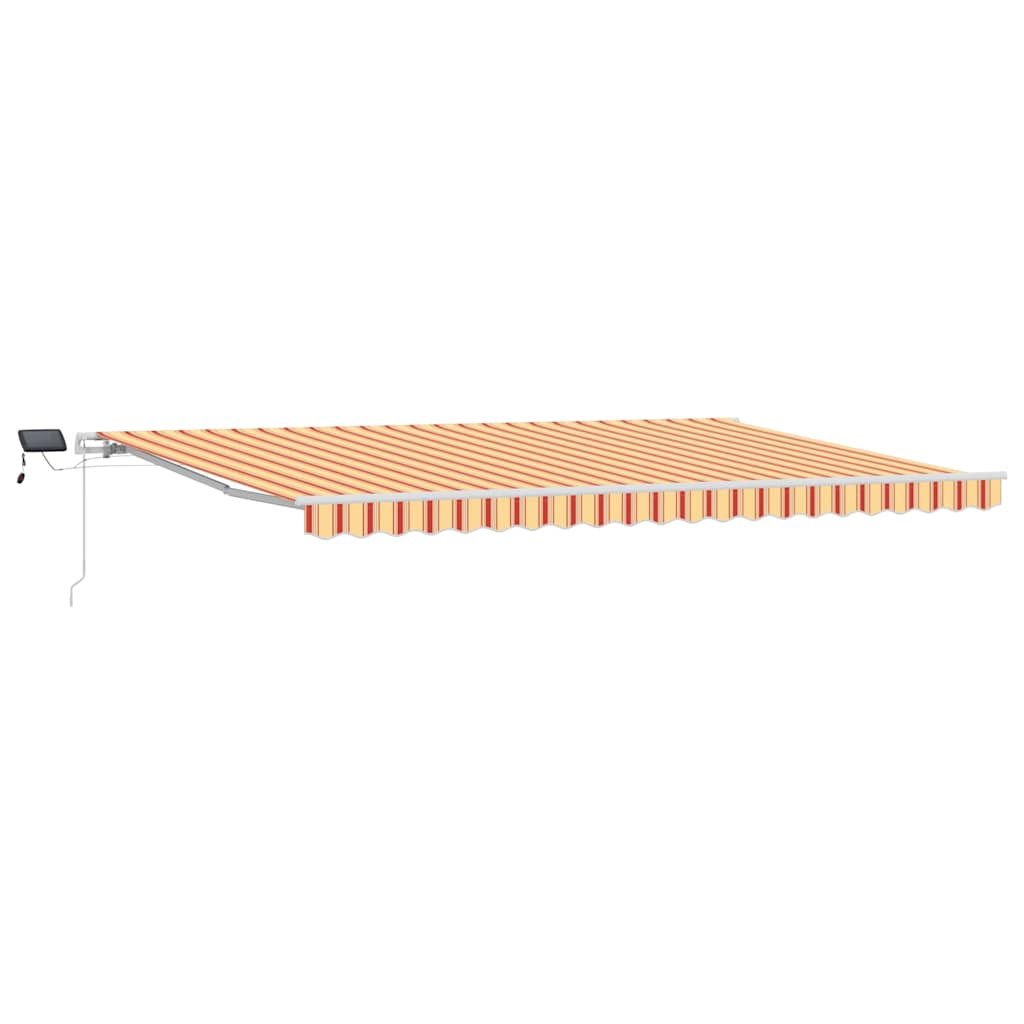 Einziehbare Markise with Manuell 500 × 350 cm Gelb und Orange