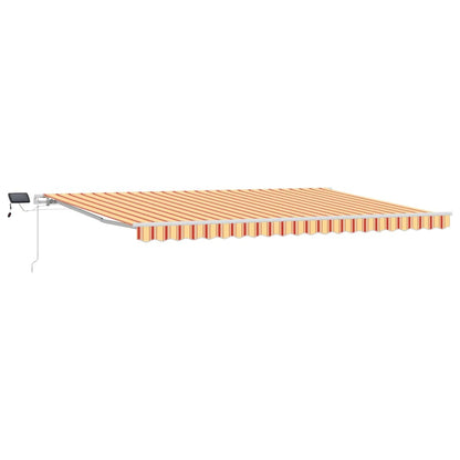 Einziehbare Markise with Manuell 500 × 350 cm Gelb und Orange