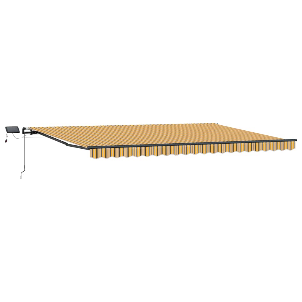 Einziehbare Markise Mehrfarbig 500 × 350 cm Stoff