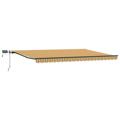 Einziehbare Markise Mehrfarbig 500 × 350 cm Stoff