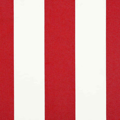 Einziehbare Markise Rot und Weiß 600 x 300 cm Stoff