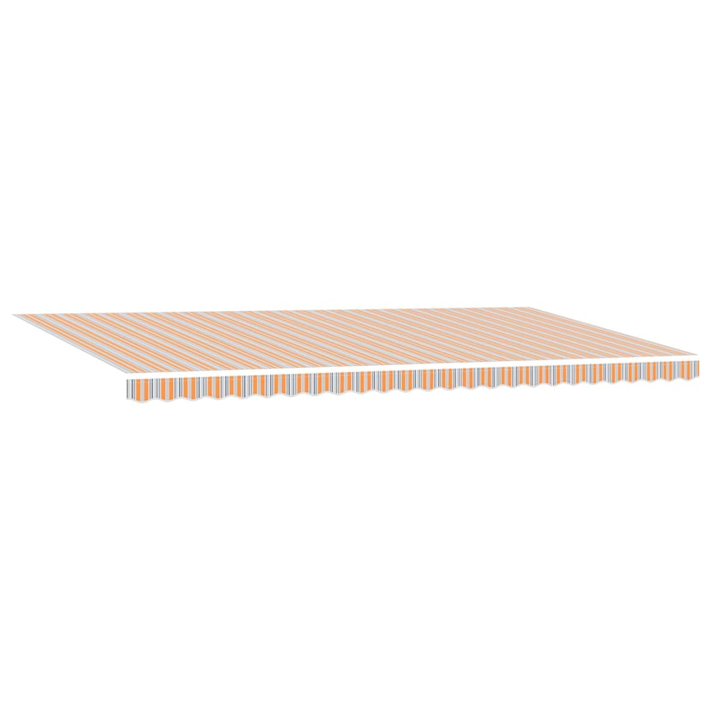 Einziehbare Markise Mehrfarbig 600 × 300 cm Stoff