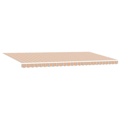 Einziehbare Markise Mehrfarbig 600 × 300 cm Stoff