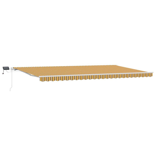 Einziehbare Markise with Manuell 600 × 300 cm Mehrfarbig