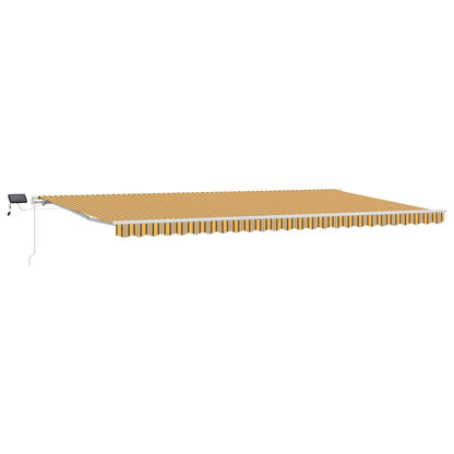 Einziehbare Markise with Manuell 600 × 350 cm Mehrfarbig