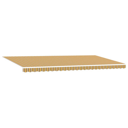 Einziehbare Markise Manuell Mehrfarbig 600 × 350 cm Stoff