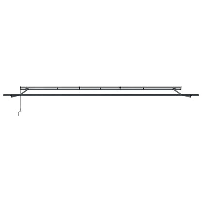 Einziehbare Markise Manuell Mehrfarbig 600 × 350 cm Stoff