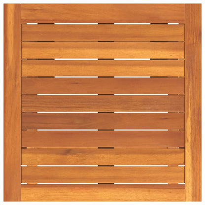 Sonnenliege 3 pcs Braun 40 x 40 x 40cm Massivholz Akazie