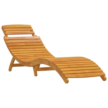 Sonnenliege 3 pcs Braun 40 x 40 x 40cm Massivholz Akazie