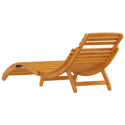 Sonnenliege 3 pcs Braun 40 x 40 x 40cm Massivholz Akazie