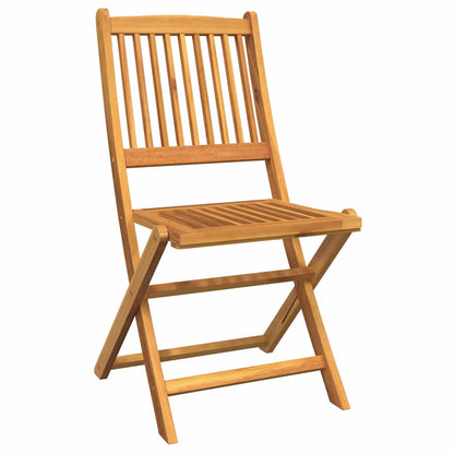 Garten Bistro Set 3 pcs Braun Akazie Massivholz