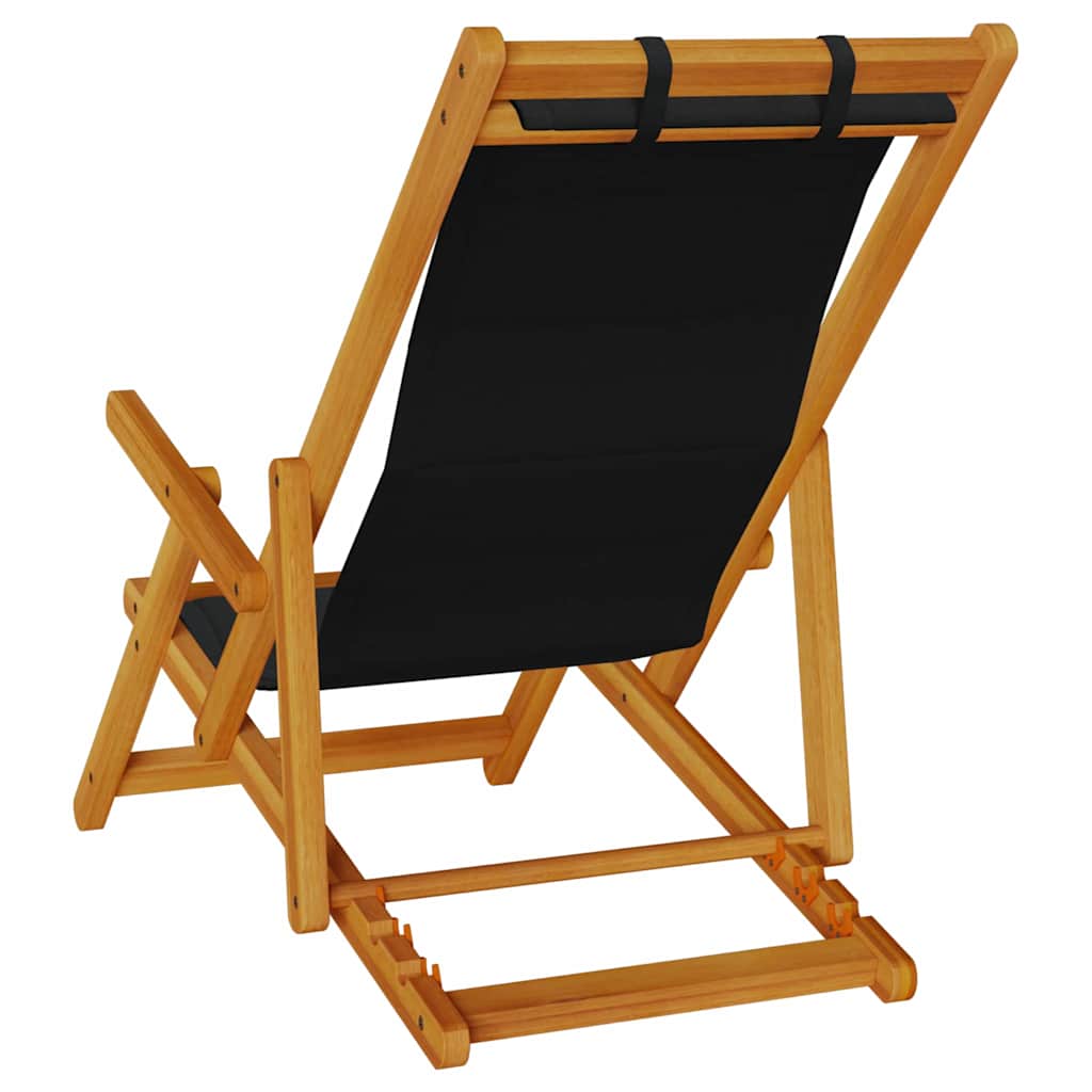 Liegestuhl 2 pcs Braun 61.5 x 123 x 82cm Massivholz Akazie