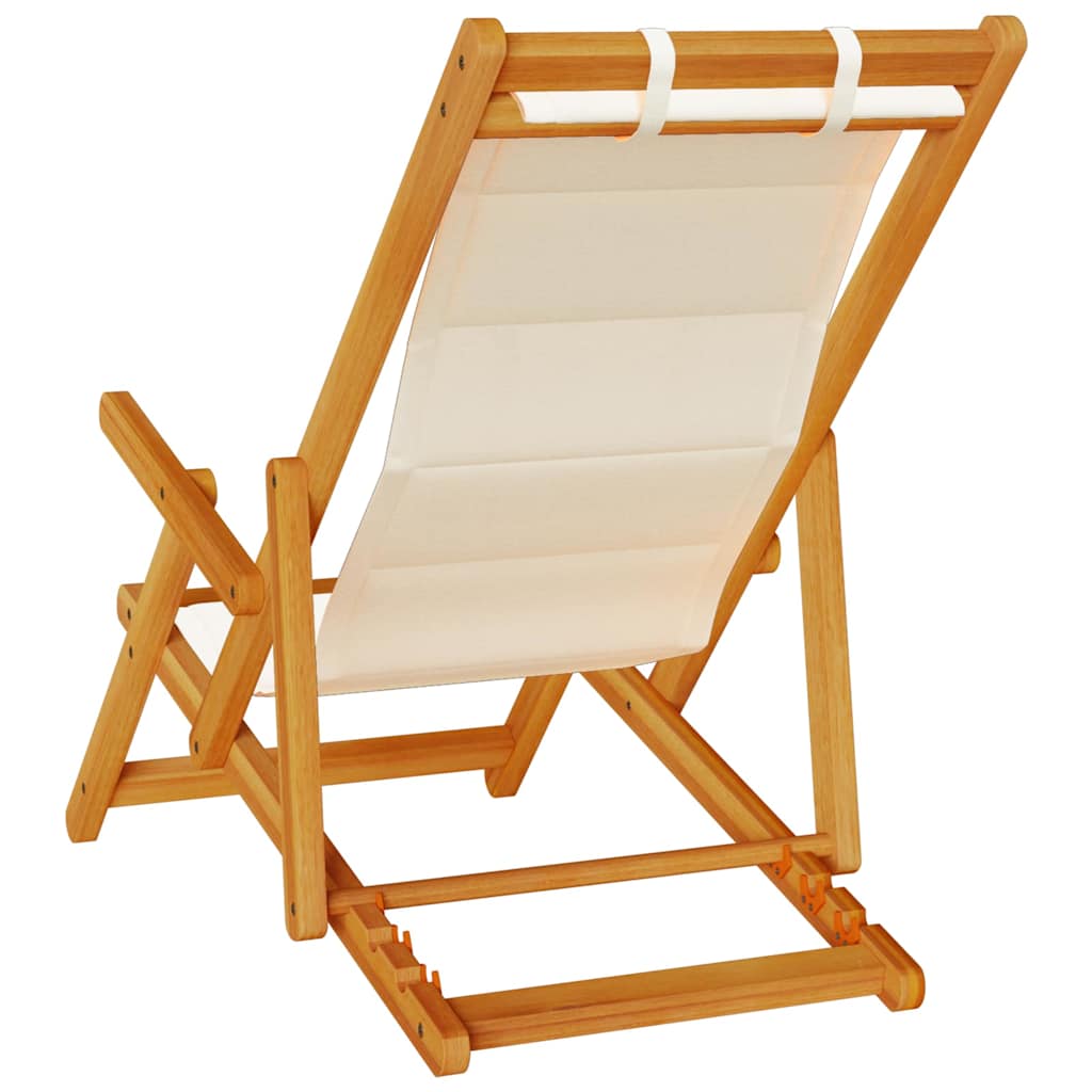 Liegestuhl 2 pcs Braun 61.5 x 123 x 82cm Massivholz Akazie
