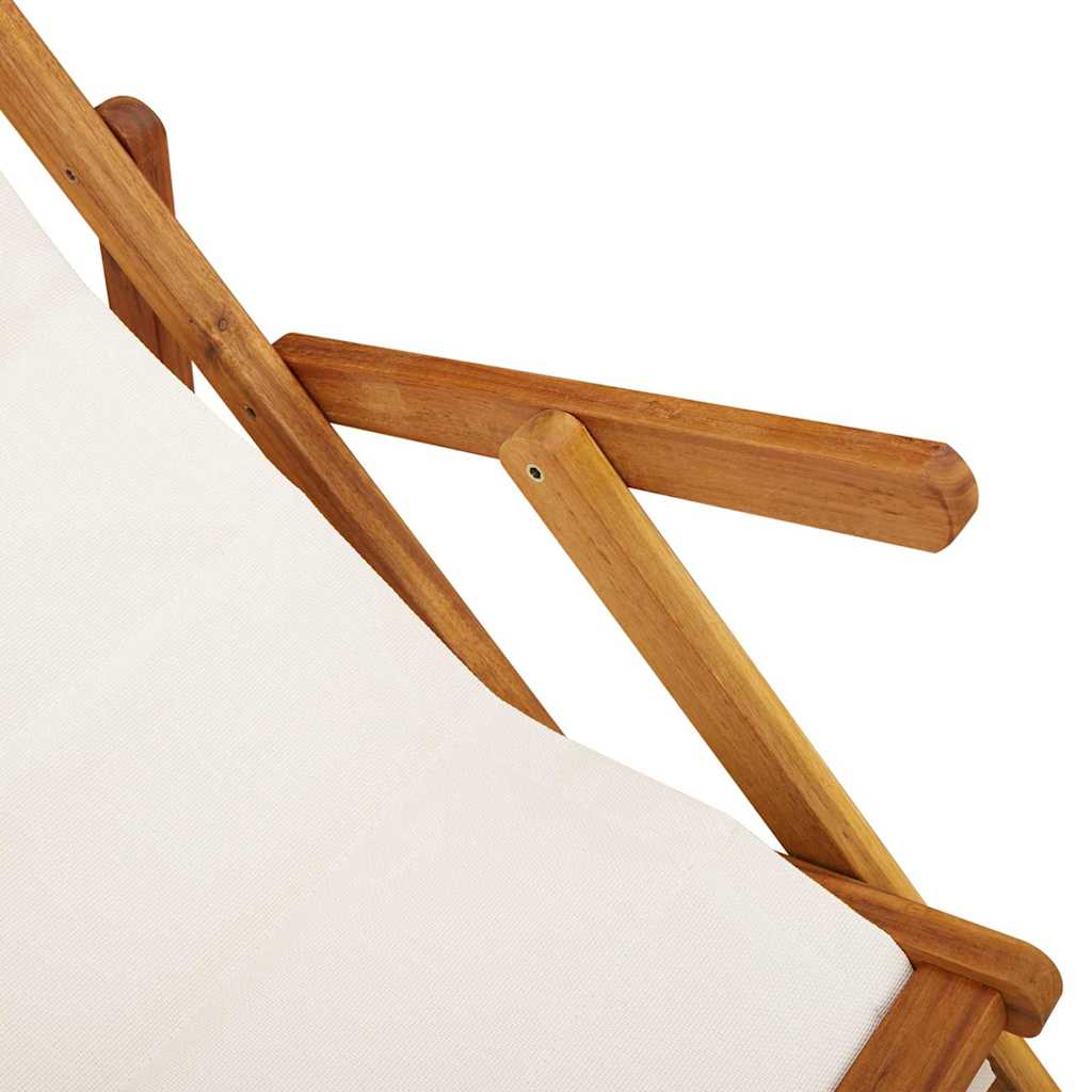 Liegestuhl 2 pcs Braun 61.5 x 123 x 82cm Massivholz Akazie