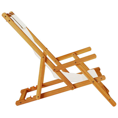 Liegestuhl 2 pcs Braun 61.5 x 123 x 82cm Massivholz Akazie