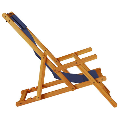 Liegestuhl 2 pcs Braun 61.5 x 123 x 82cm Massivholz Akazie