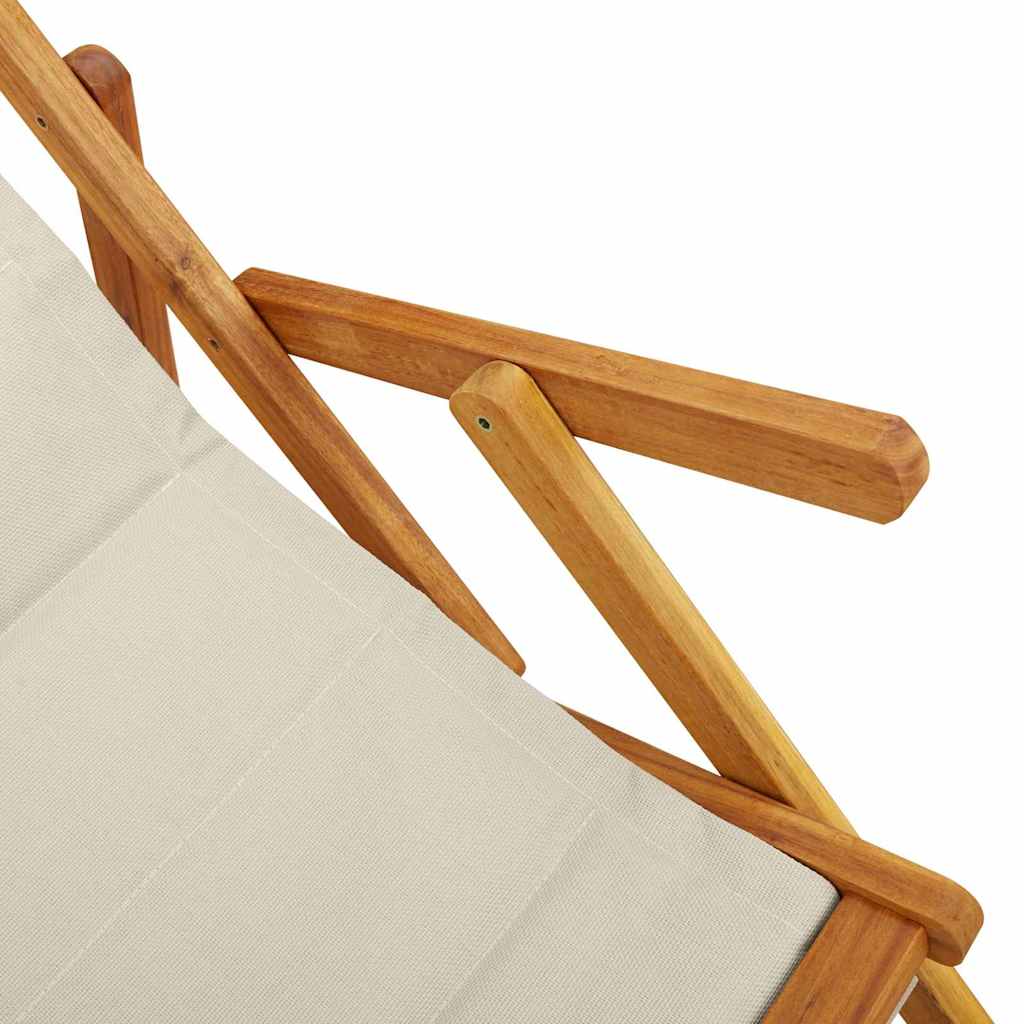 Liegestuhl 2 pcs Braun 61.5 x 123 x 82cm Massivholz Akazie