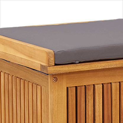 Outdoor-Kissenbox 113x50x60,5 cm Massivholz Akazie