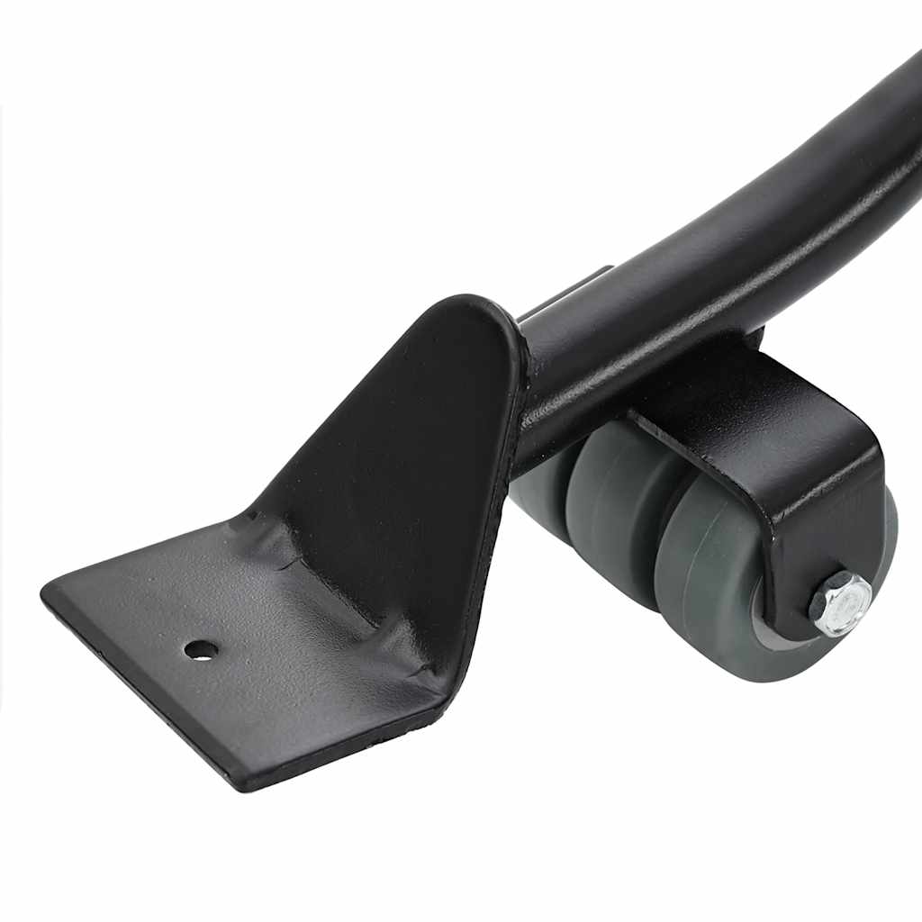Möbelrollen 4 Stk. mit Heber Schwarz 13,5x13,5x4,2 cm 300 kg