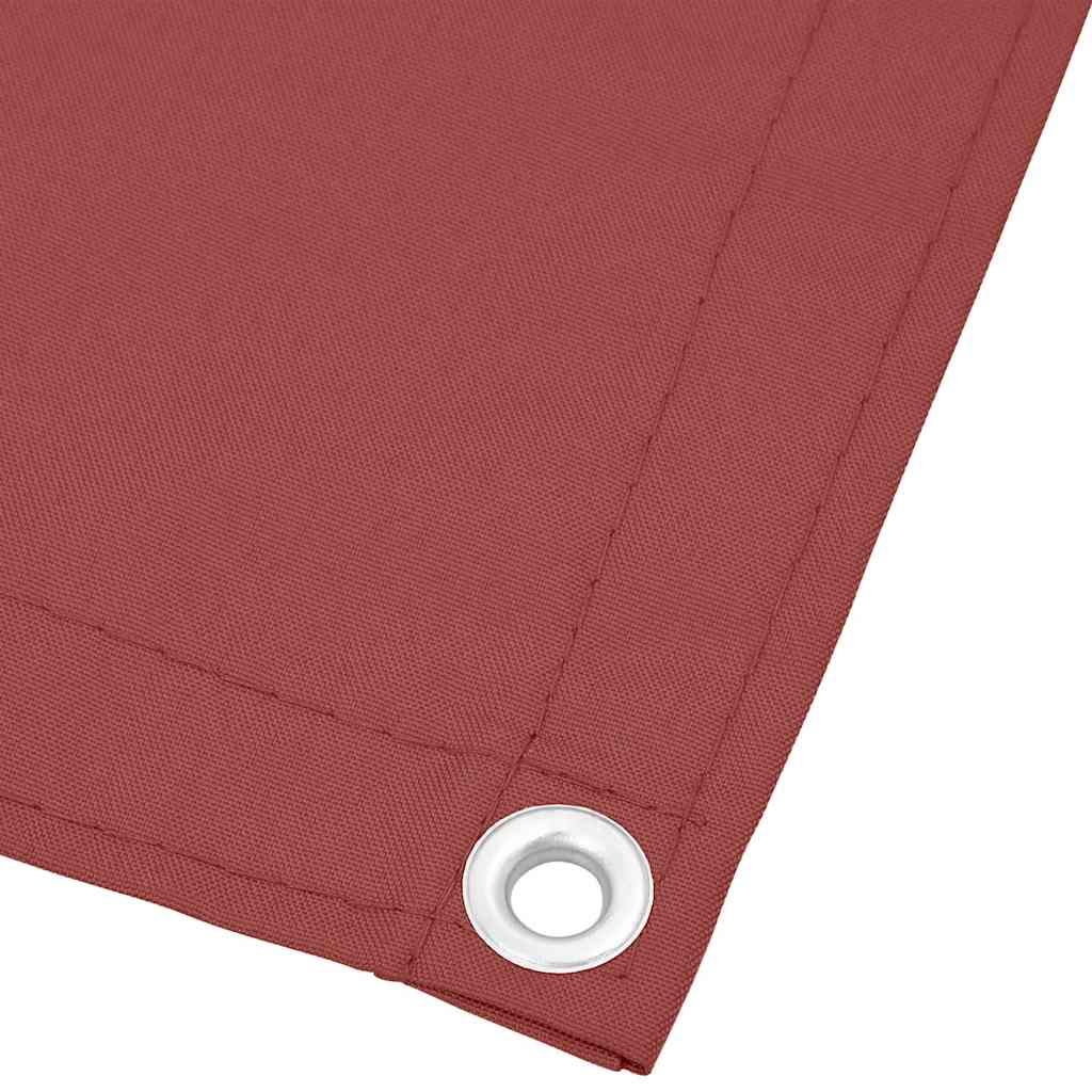 Balkon-Sichtschutz Terrakotta 90x700 cm 100 % Polyester-Oxford