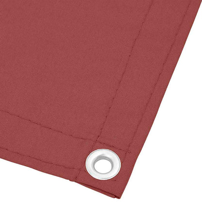 Balkon-Sichtschutz Terrakotta 90x700 cm 100 % Polyester-Oxford