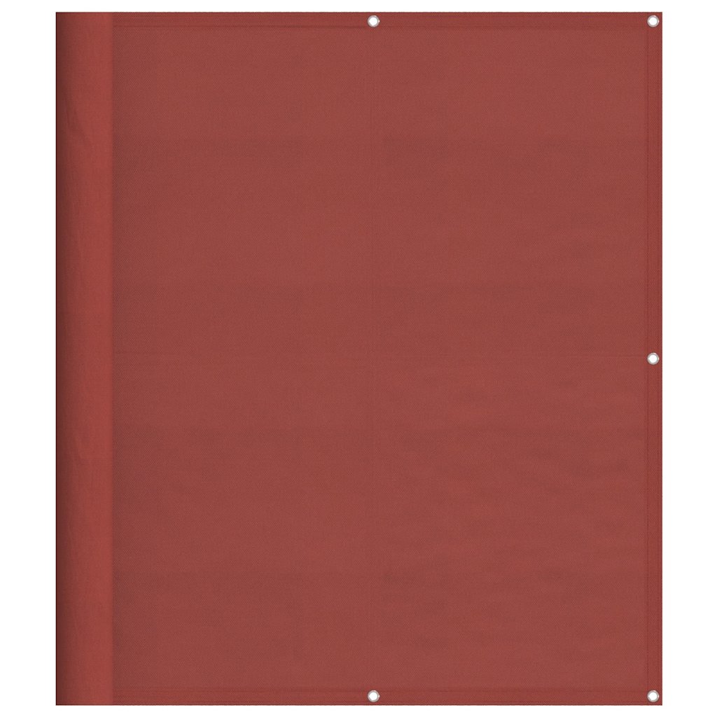 Balkon-Sichtschutz Terrakotta 120x800 cm 100 % Polyester-Oxford