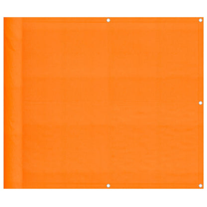 Balkon-Sichtschutz Orange 90x800 cm 100% Polyester-Oxford