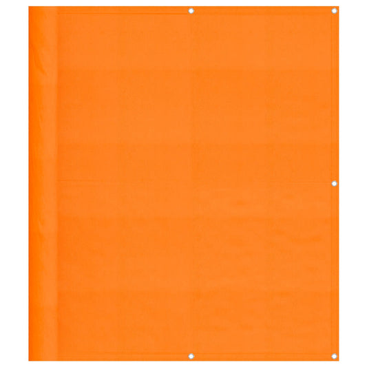 Balkon-Sichtschutz Orange 120x800 cm 100% Polyester-Oxford